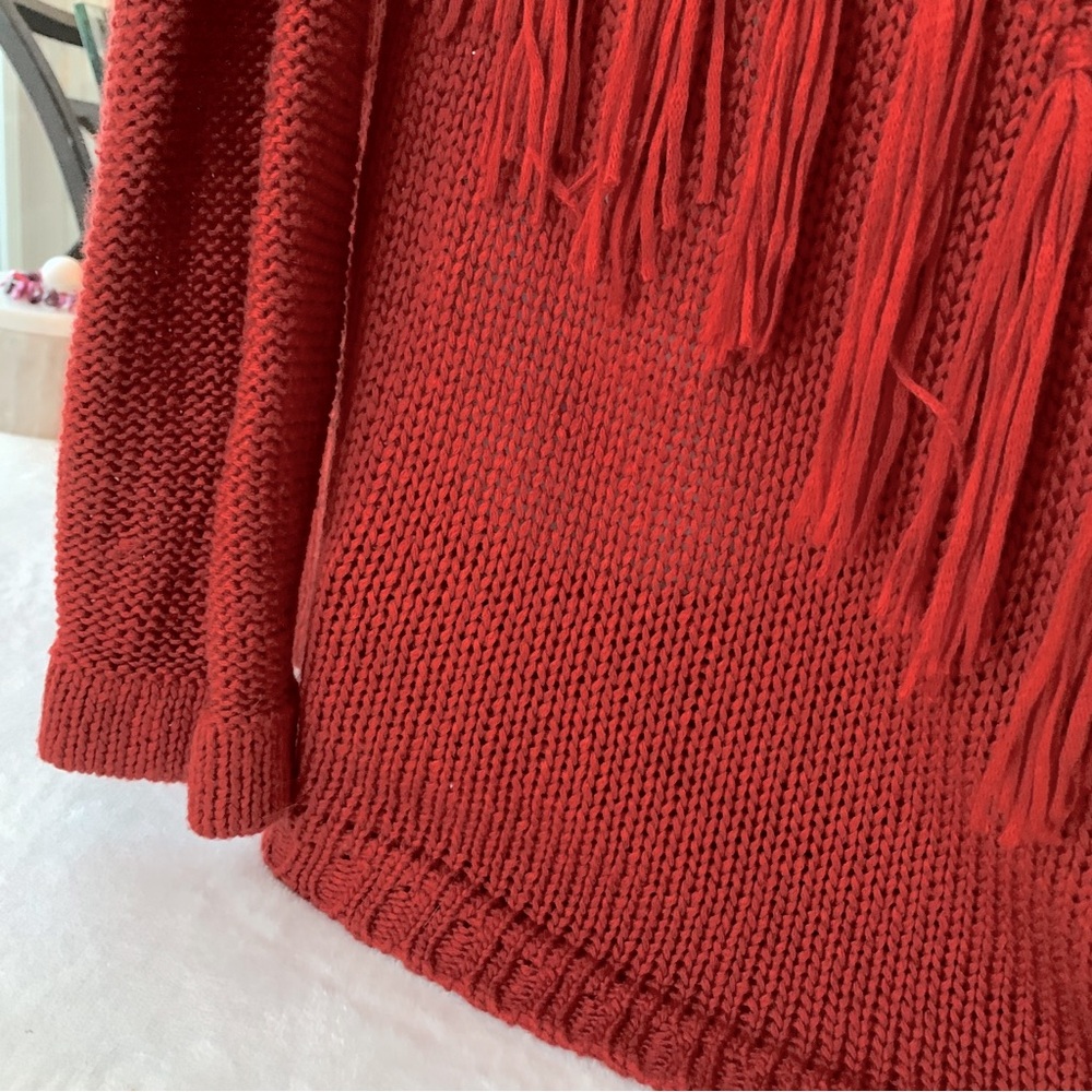 Forever 21 Sienna orange  Open front knit Cardigan 3X - Picture 8 of 13